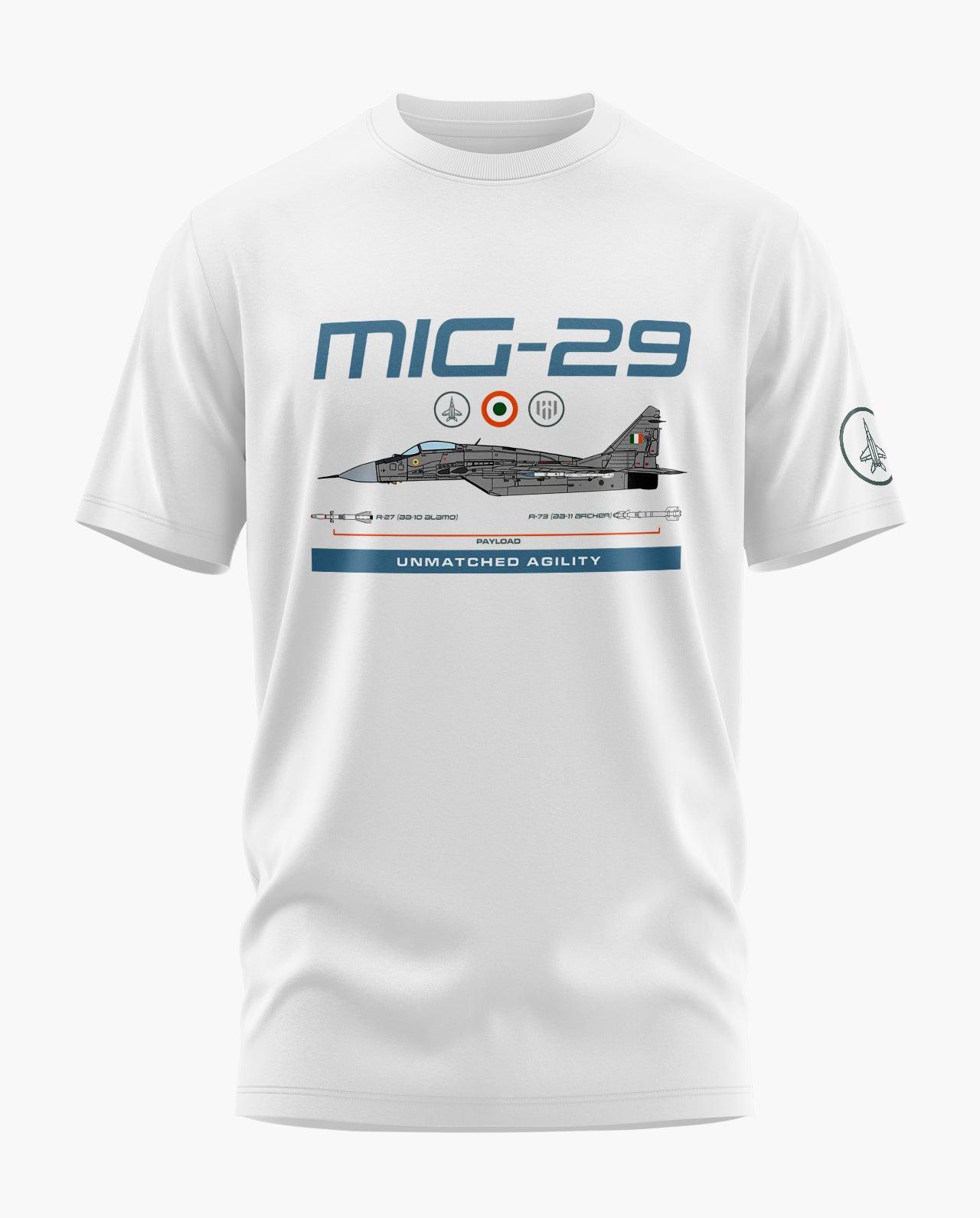 MIG-29 SUPERSONIC BLUEPRINT T-Shirt