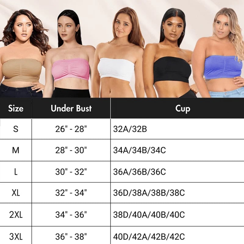 🔥49% OFF🔥-Ultimate Lifter Stretch Strapless Bra