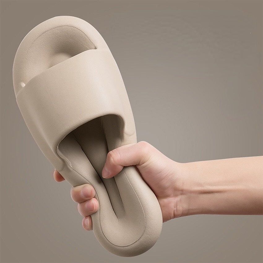 Getjiida business New Cloud Soft EVA Slippers Couple Home Outdoor Slipper Summer Beach Unisex Bedroom Shoes Ladies Flip Flops Thick Bottom Sandals