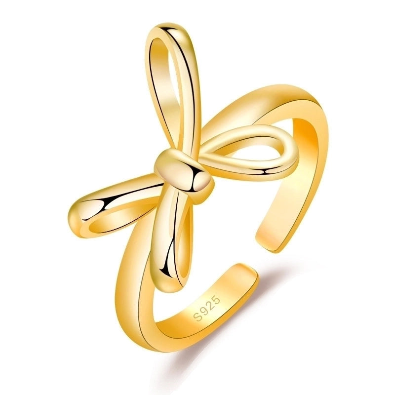 Minimalist Solid Color Copper Plating Inlay Artificial Diamond Rings 1 Piece
