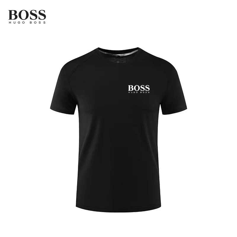 BOSS Round Neck Quick-Drying Short-Sleeved T-Shirt