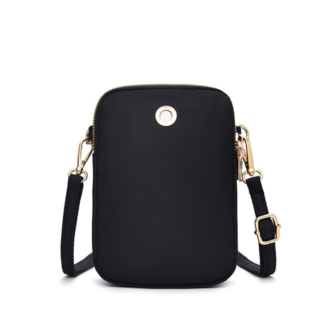 Vertical Oxford Cloth Mini Mobile Phone Crossbody