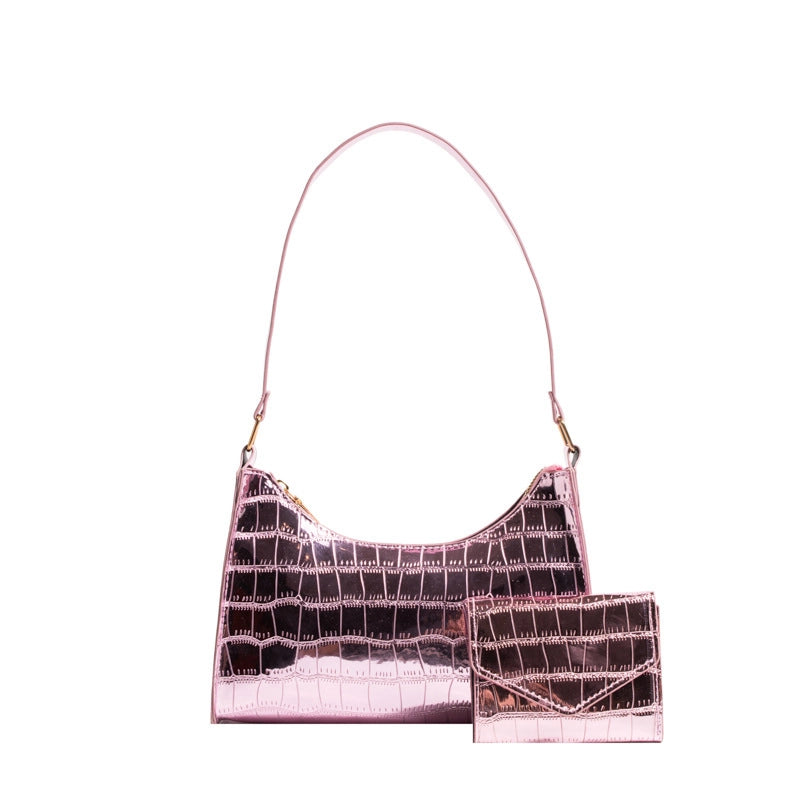 Women's Medium All Seasons Pu Leather Solid Color Streetwear Dumpling Shape Zipper Cloud Shape Bag