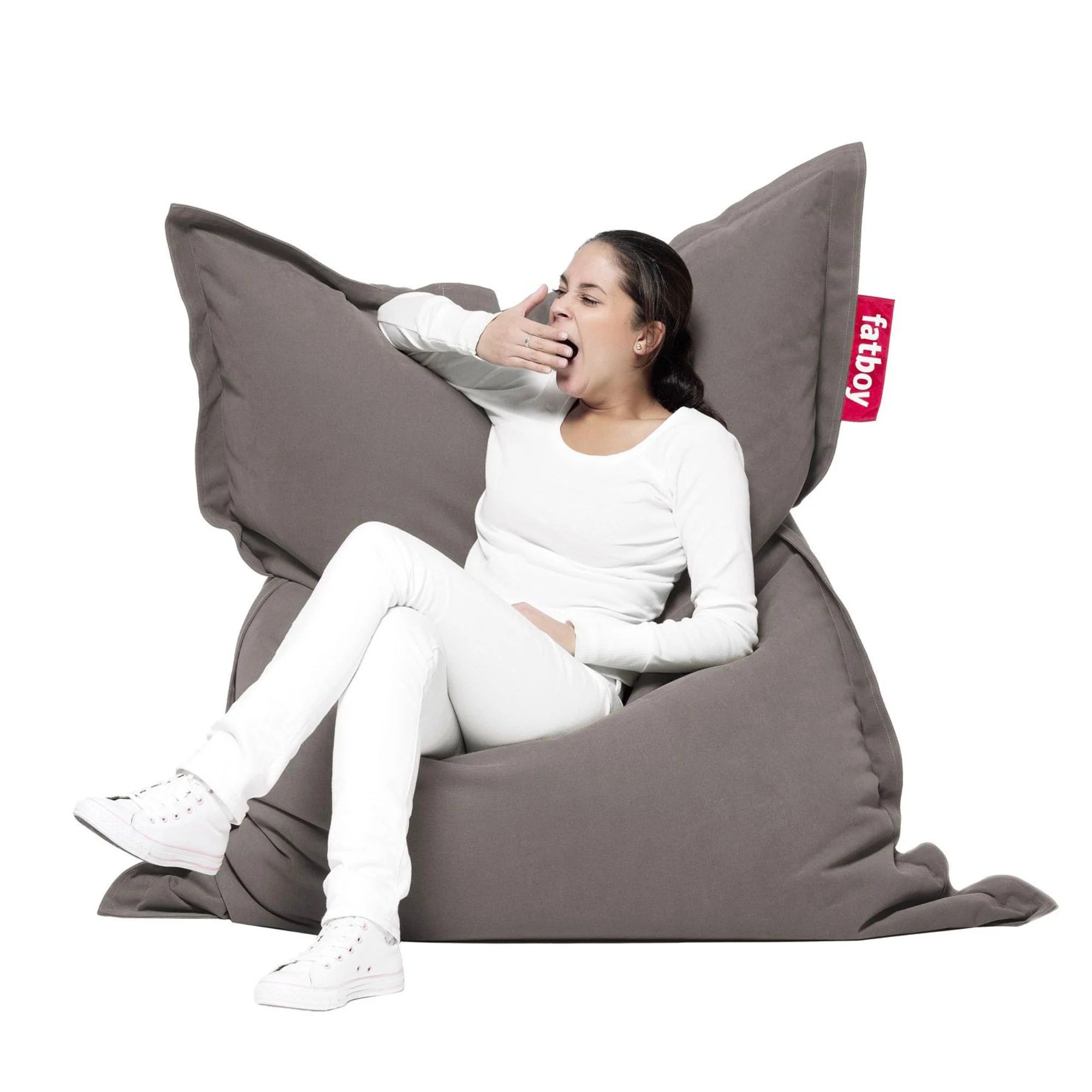 Fatboy Original Stonewashed beanbag. Grey
