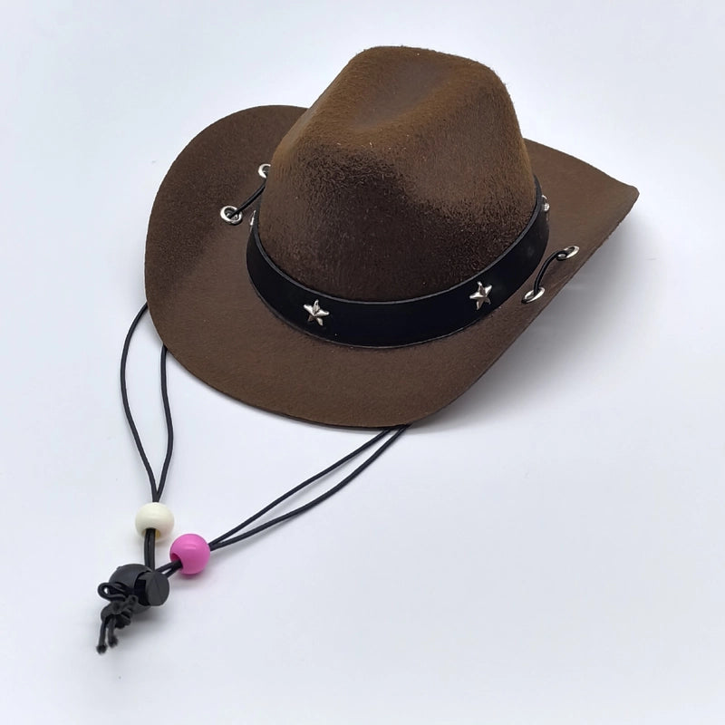 Classic Dog Western Cowboy Hat Mini Toy Hat Puppy Pet Dog Cat Pet Pie Direct Supply