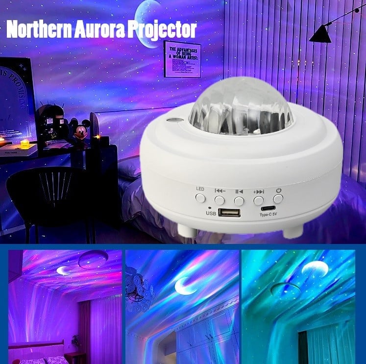 (Hot Sale-40% OFF)Northern Lights Aurora Projector