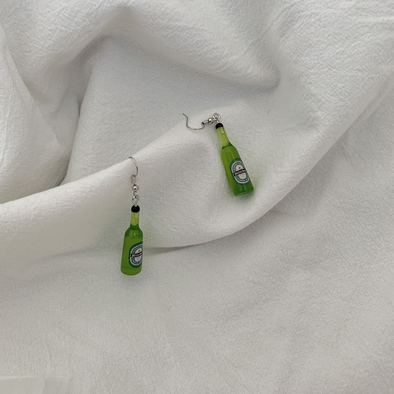 Tiny Beer Earrings