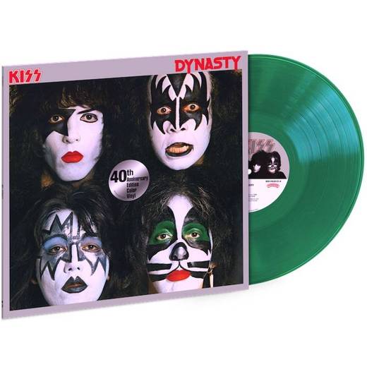 Kiss - Dynasty 40Th Anniversary Exclusive Limited Edition Translucent Green Vinyl [LP_Record]
