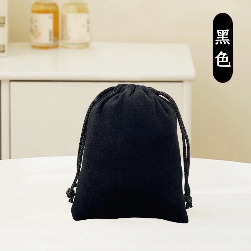 100 Pieces Factory Flannel Jewelry Packaging Bag Buddha Beads Jewelry Play Bag Brocade Bag Gift Bag Drawstring Bag