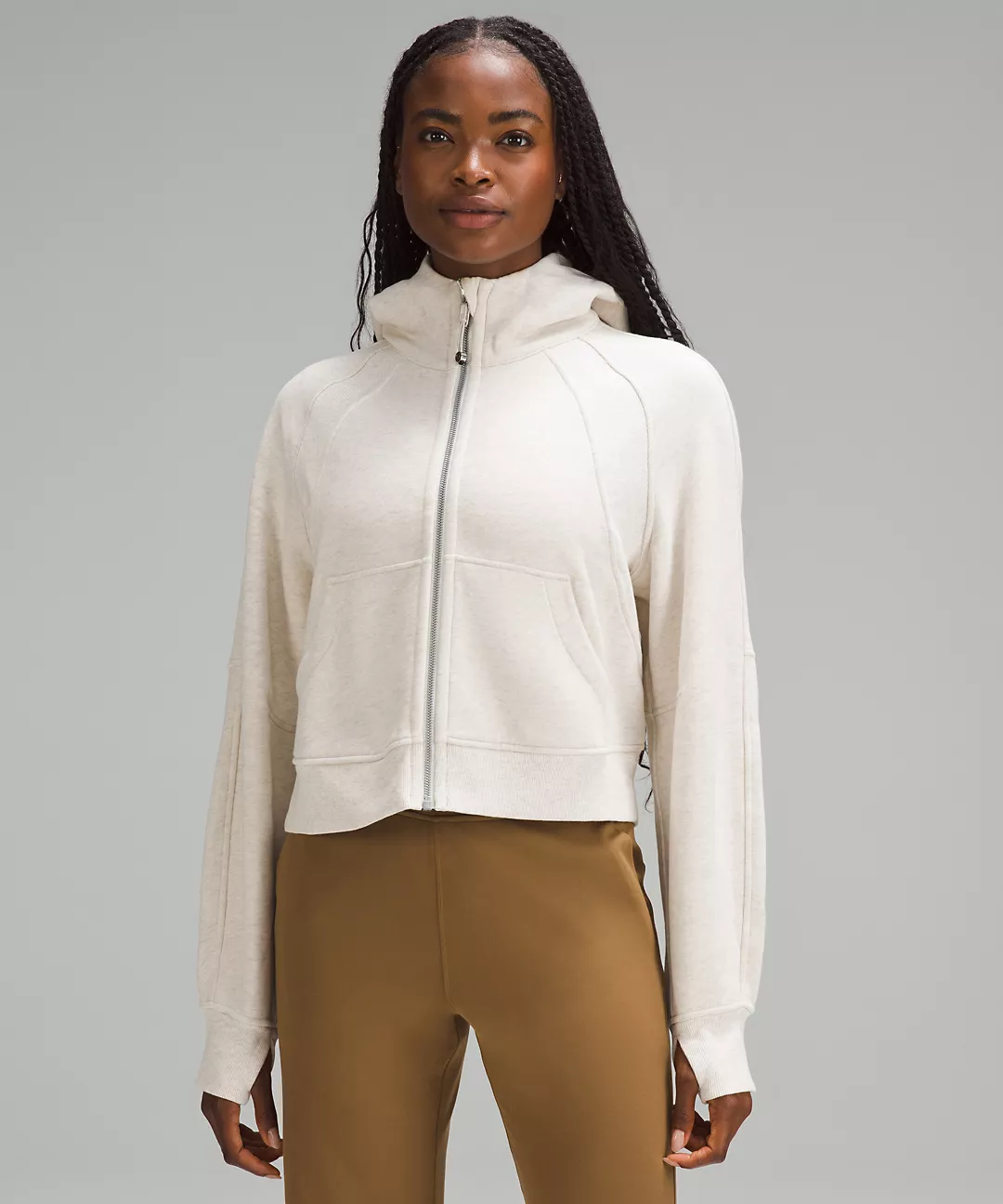 Scuba Oversized Full-Zip Hoodie