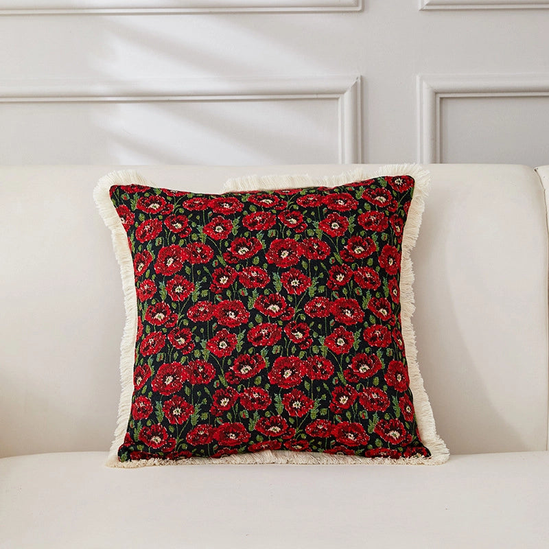 Minimalist Classic Style Geometric Cotton And Linen Pillow Cases