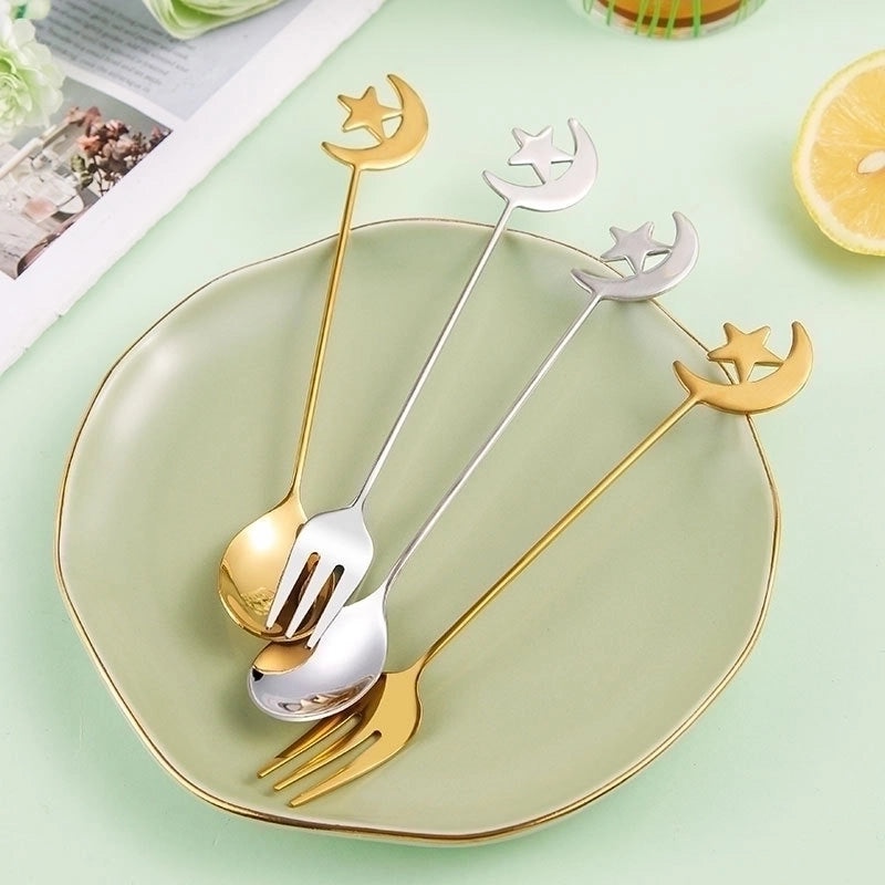 Casual Cartoon Stainless Steel Rice Spoon