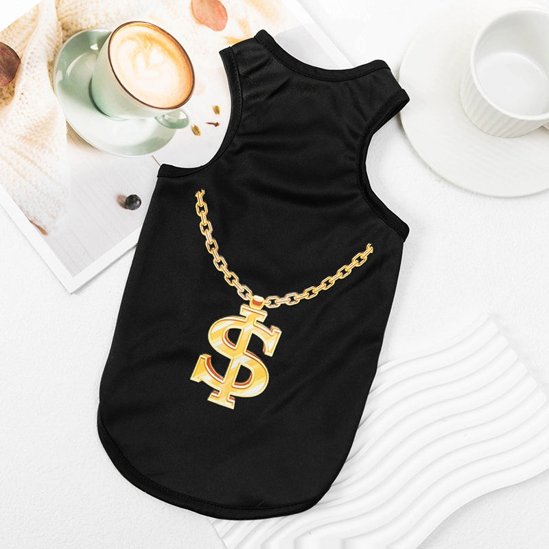 Casual Polyester Letter Pet Clothing