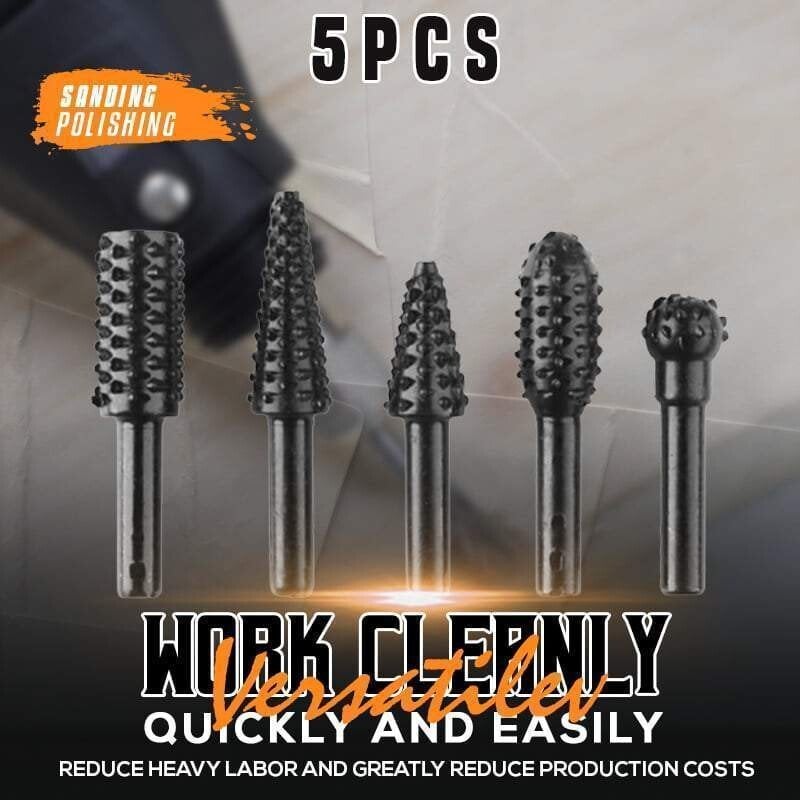 Premium Tungsten Steel Carbide Rotary Burr Set