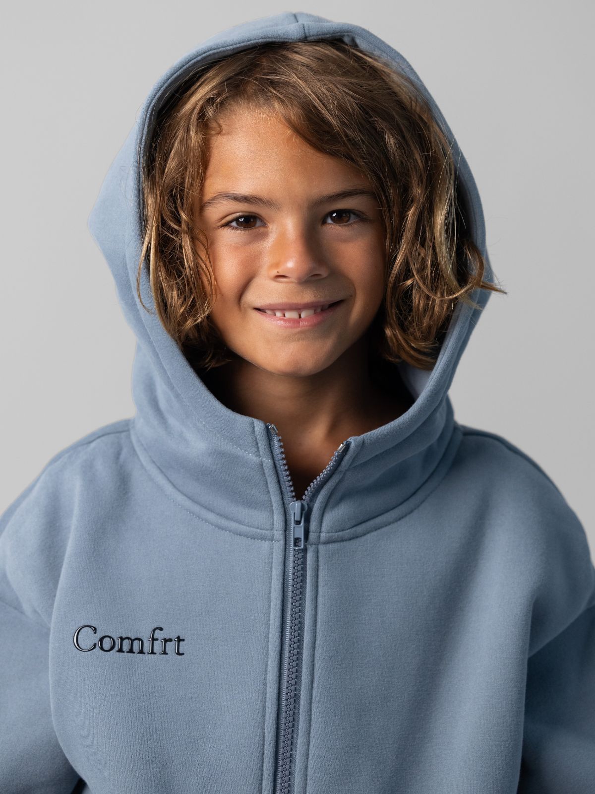 Cloud Zip Kids Hoodie