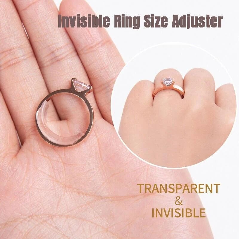 🎉BUY MORE SAVE MORE🎁8Pcs Silicone Invisible Ring Size Adjuster
