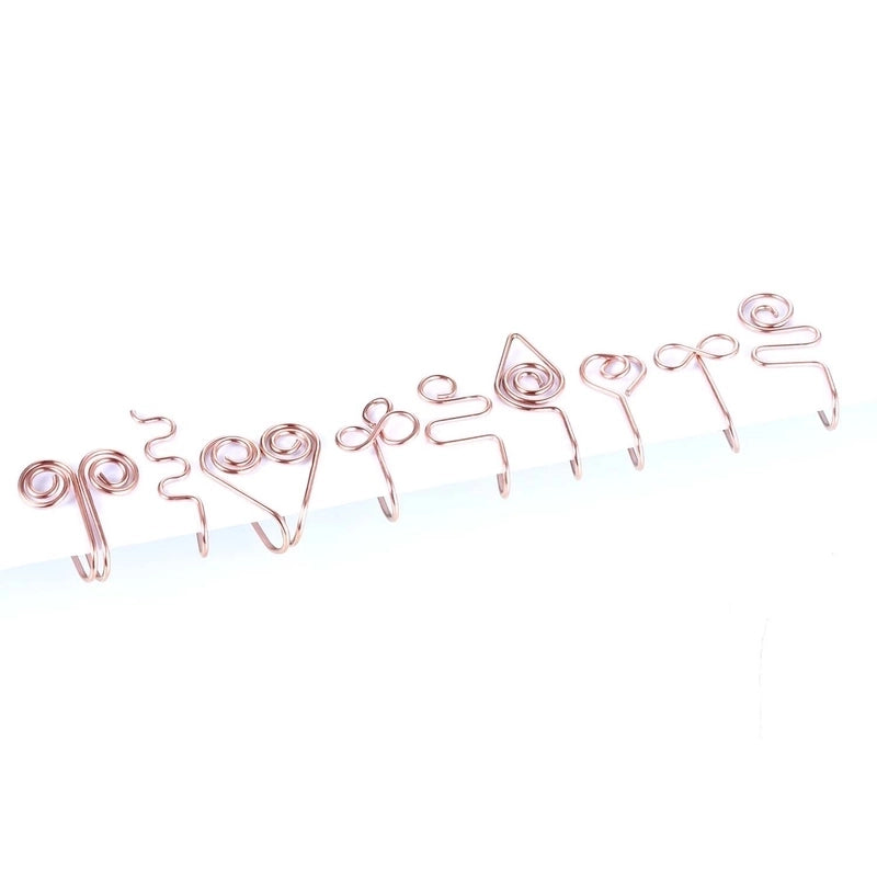 Fashion U Shape Stainless Steel Plating Nose Ring 1 Piece