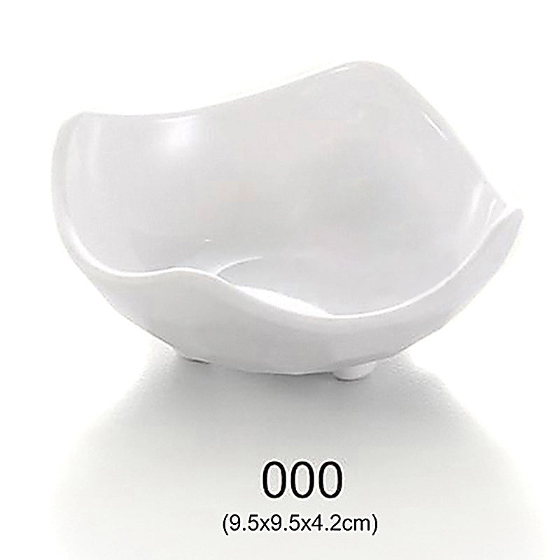 Porcelain-Imitation Milamine Shatter-Resistant Round Small Flavor Dish Chinese Sushi Dipping Sauce Dish Dish Dish Dish Dish Dish Dish Dish Dish Dish Dish
