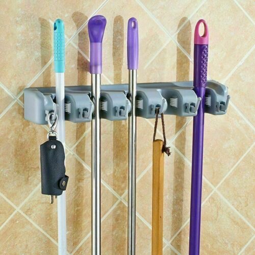 Wall Mounted Broom Mop Holder