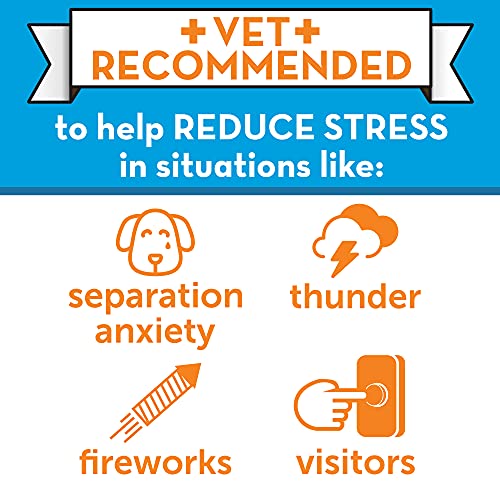 ThunderEase Dog Calming Pheromone Diffuser Kit | Powered by ADAPTIL | Vet Recommended to Relieve Separation Anxiety. Stress Barking & Chewing. and Fear of Fireworks & Thunderstorms (30 Day Supply)