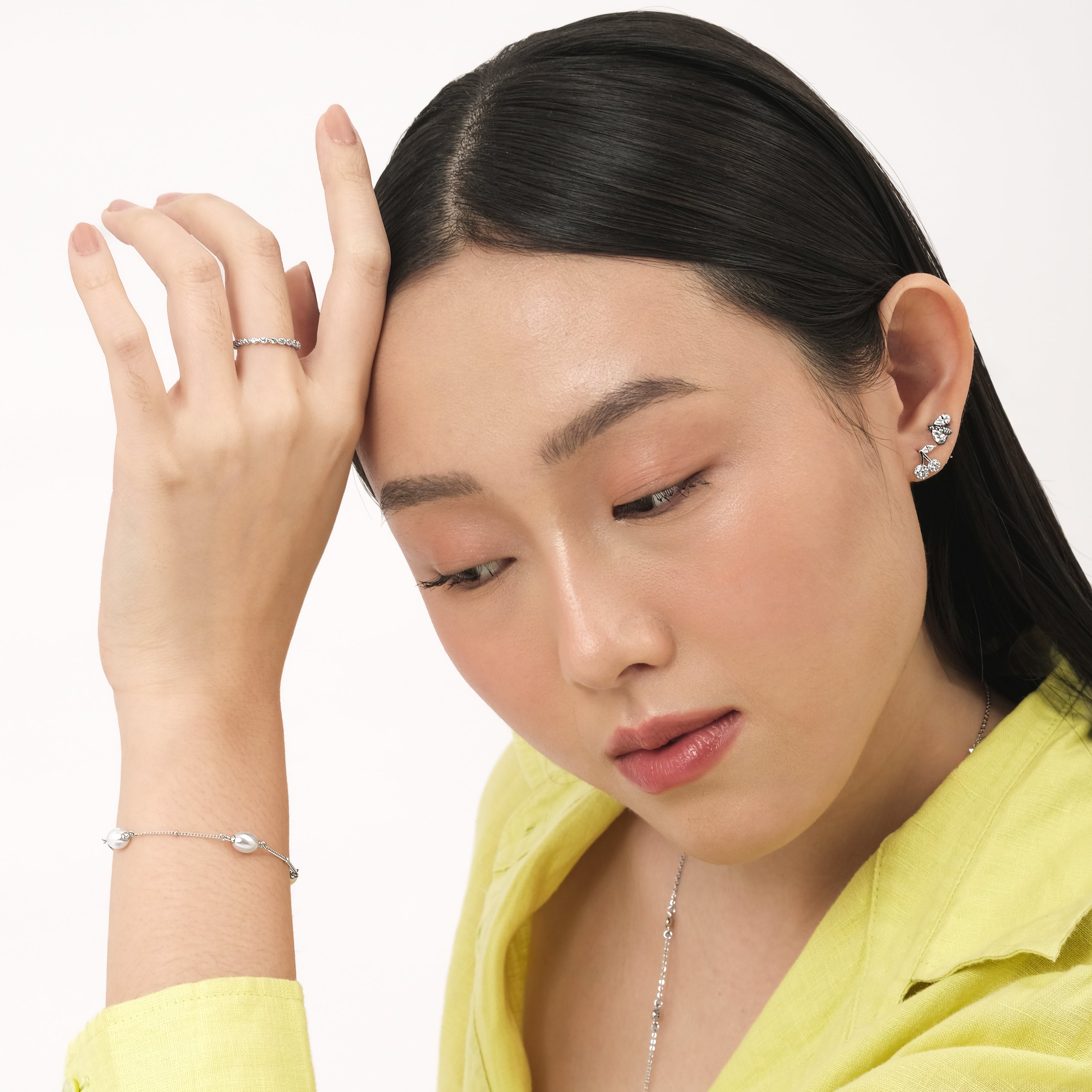 Playo Pearl Bracelet (925 Sterling Silver)