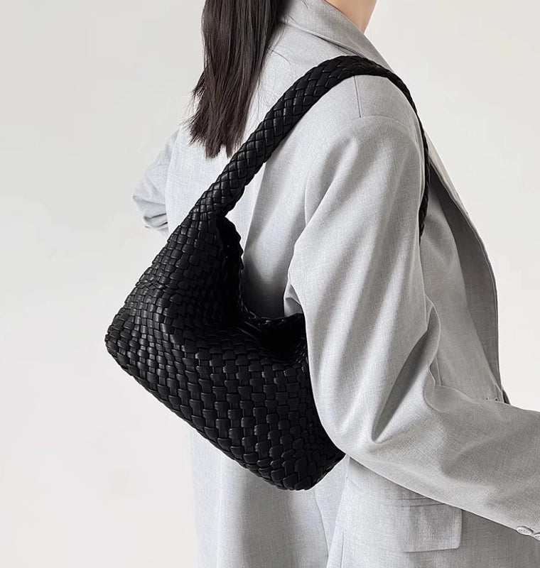 Summer Handmade Woven Bag Women's Bag New Fashion Small Bag Underarm Bag Crossbody Shoulder Hand Bag