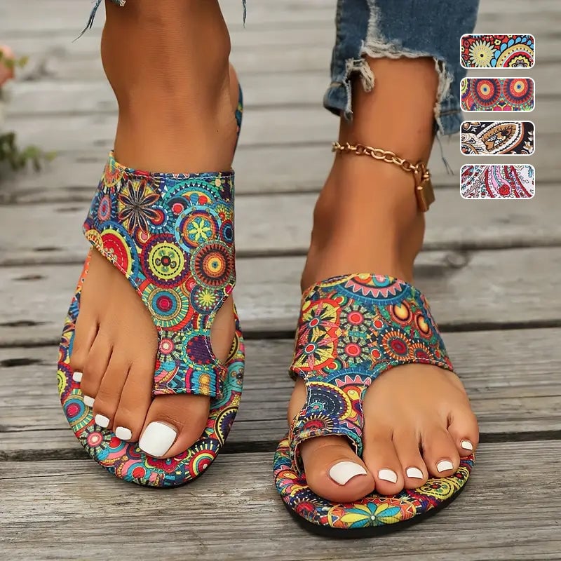 💕Limited-time 50% sale⏳Women’s Lightweight Orthopedic Flat Sandals