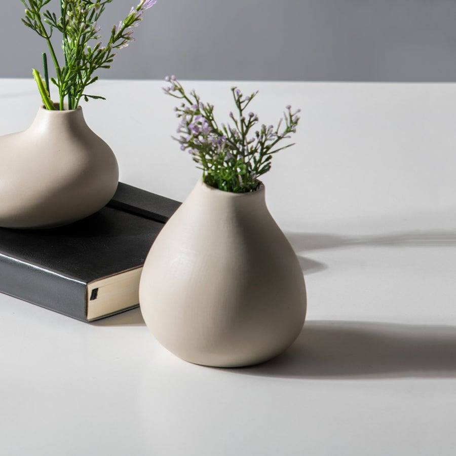 Creo Small Vase - Beige