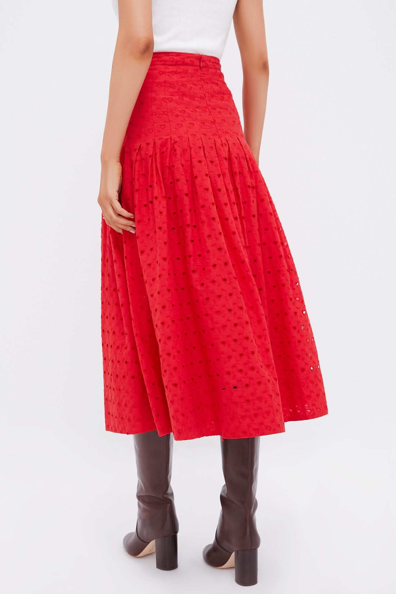 Red Rose The Rhythm Skirt