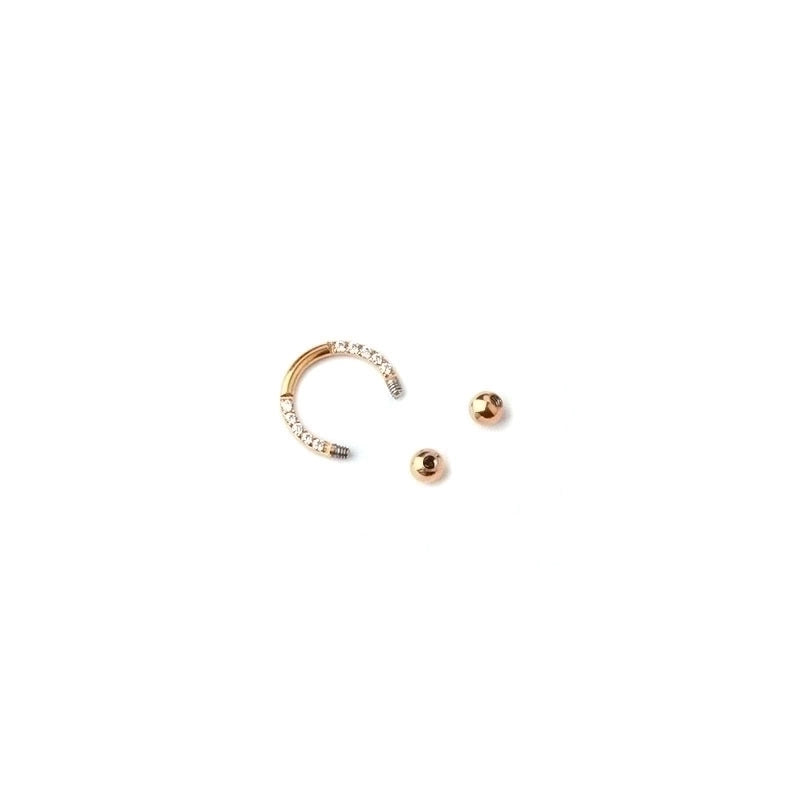 Ear Cartilage Rings & Studs Fashion Geometric 316L Stainless Steel  Plating