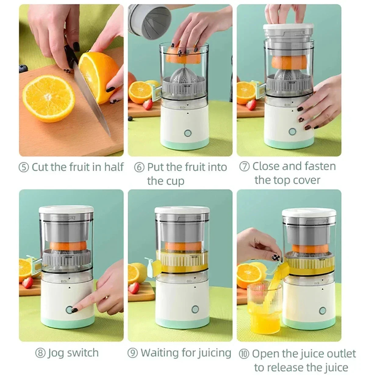 Electric Juicer Juice Cup Citrus