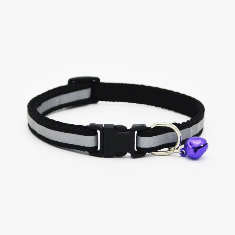 Colorful Dogs Collar With Bell