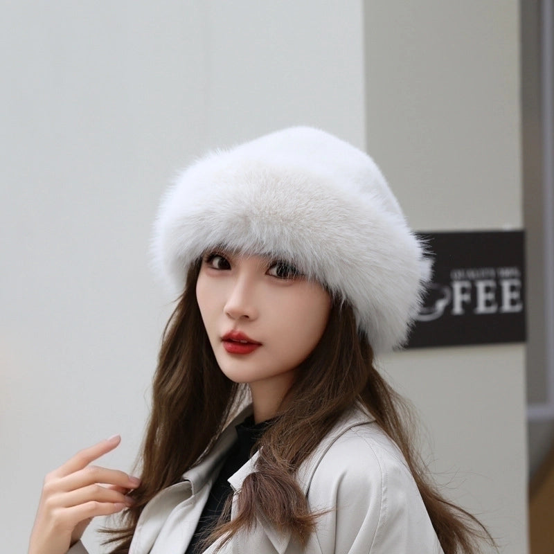 Women's Basic Minimalist Solid Color Eaveless Bucket Hat