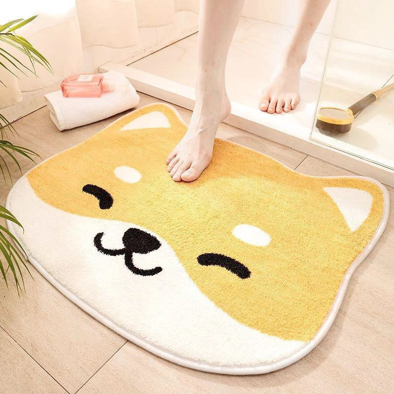 Casual Vacation Animal Polyester Carpet Carpet Bathing