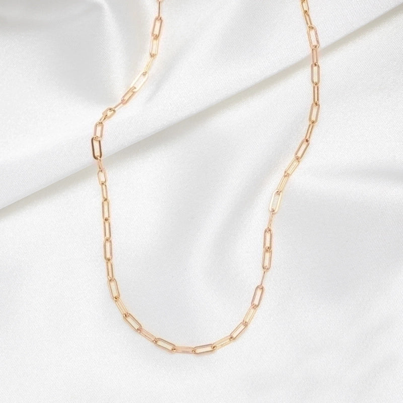 Fashion U Shape Stainless Steel Plating Stainless Steel Necklaces