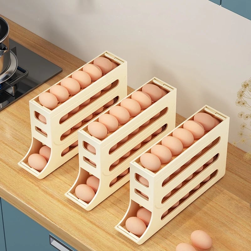 4 Tiers Egg Holder for Fridge