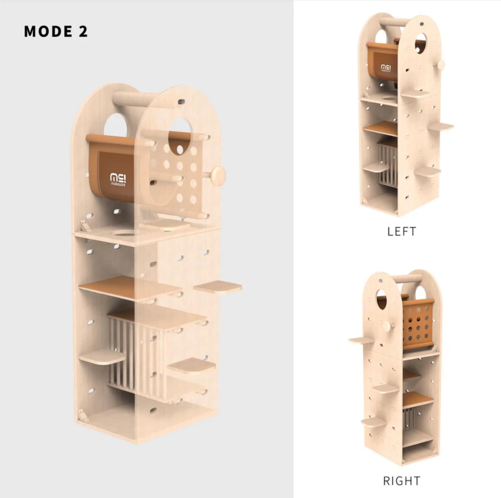 Makesure Luxury Wooden Cat Tree Cat Furniture