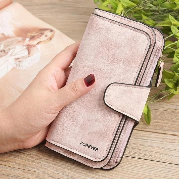 RETRO GLAMOROUS MULTIPLE SLOTS WOMEN WALLETS