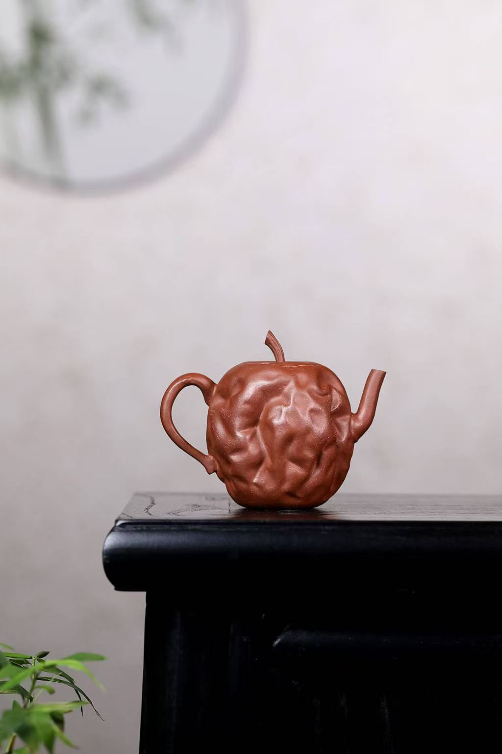 Bionic red date purple clay teapot