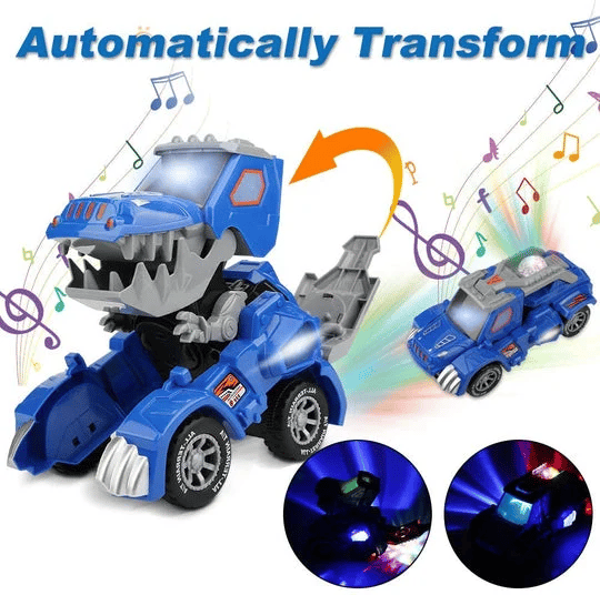 【 49% OFF】 🦖Automatic Dinosaur Car With Music And Led Light