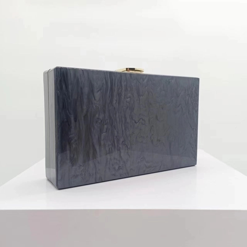 Arylic Solid Color Evening Bags