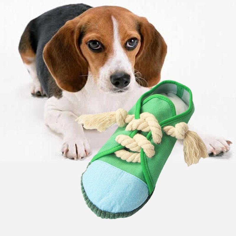 Dog Chew Toy Funny Sneakers