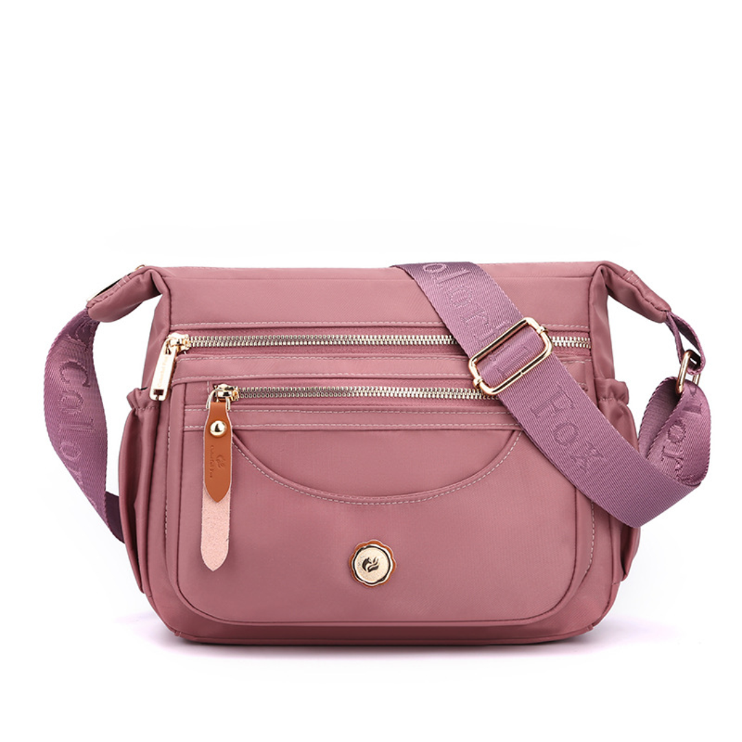 Autumn Nylon Multi-Pocket Water-Repellent Crossbody