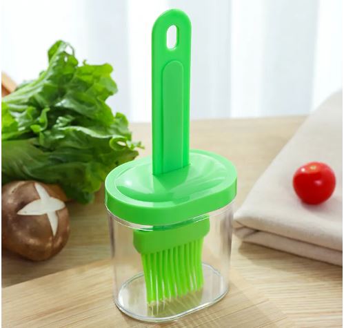 Silicone Oil Bottle Brush Heat Resistant Silicone Brush for Baking Cooking Grill Spread Oil Butter Sauce