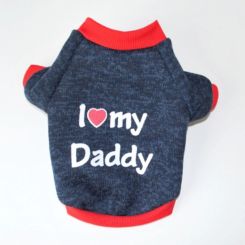 Pet Clothes Dog Clothes Spring And Autumn Thickened Jacket