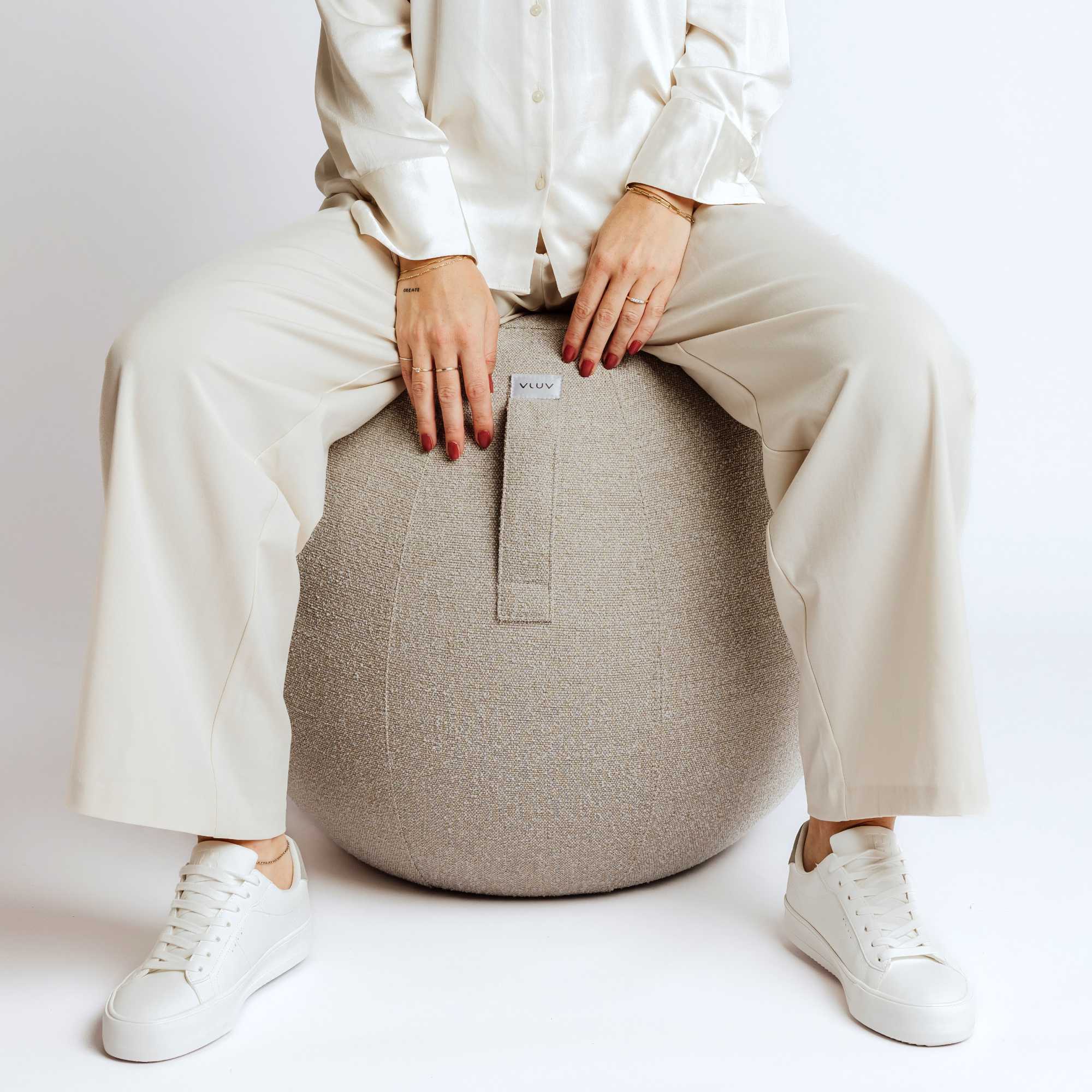 Bol Vair active sitting & yoga ball. Linen