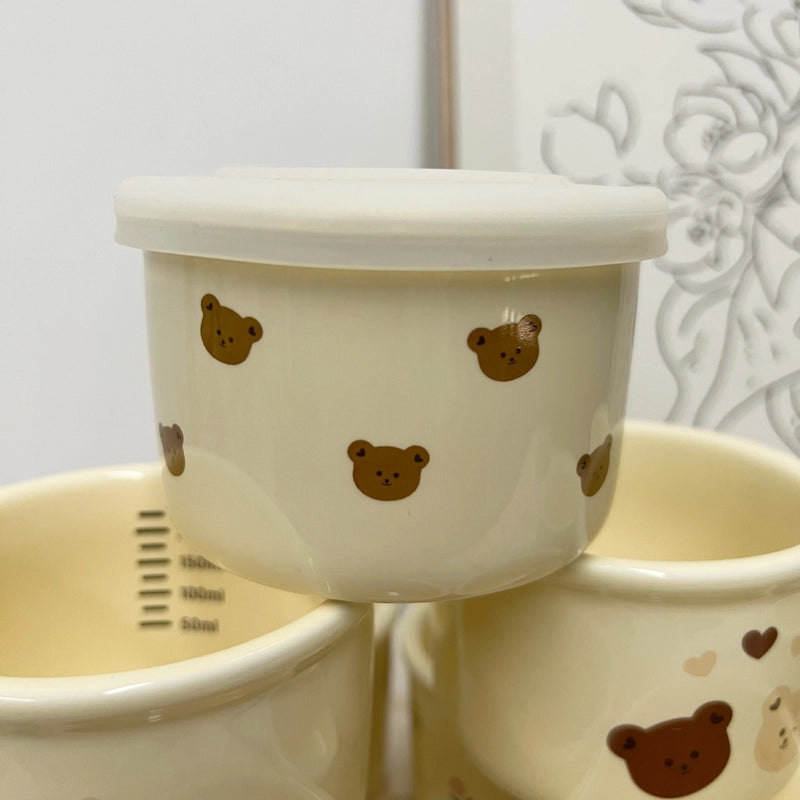 Ceramic Insulation Preservation Silicone Cover With Scale Tableware