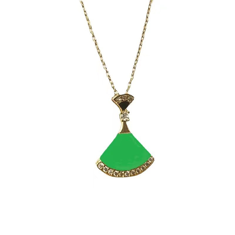 Geometric Titanium Steel 18K Gold Plated Necklaces