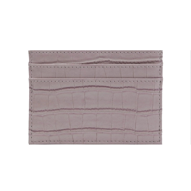 Unisex Solid Color Pu Leather Open Card Holders