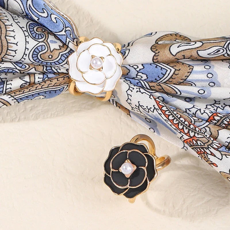 🔥Camellia Scarf Buckle